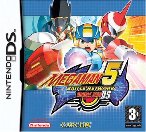 Mega Man Battle Network 5 Double Team box art for Nintendo DS